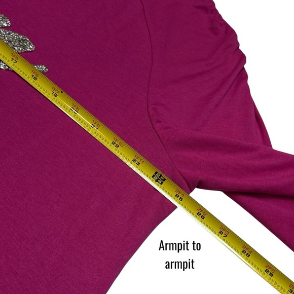 NEW Lane Bryant Classic Crewneck Sweatshirt Icon Embellished Cozy 18/20 - Picture 9 of 10